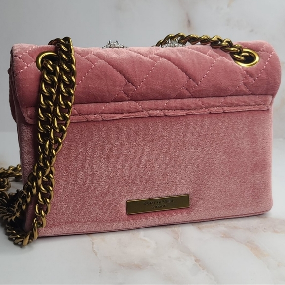 Sold Kurt Geiger london embellished velvet bag - Picture 4 of 12